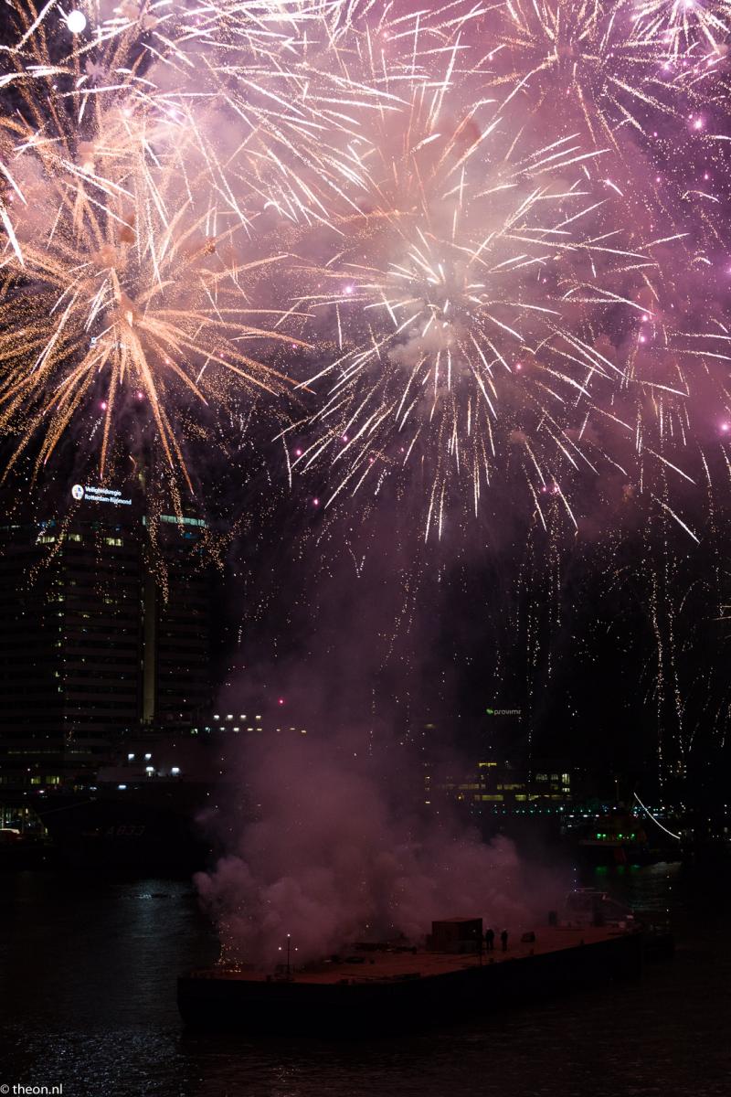 vuurwerk wereldhavendagen rotterdam