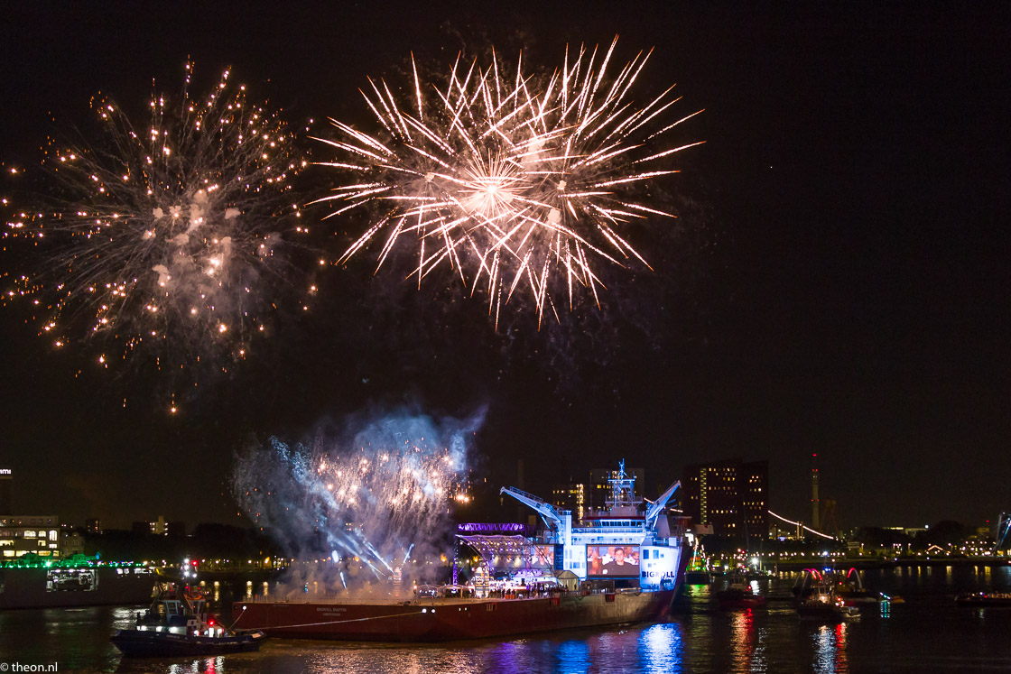 vuurwerk wereldhavendagen rotterdam1